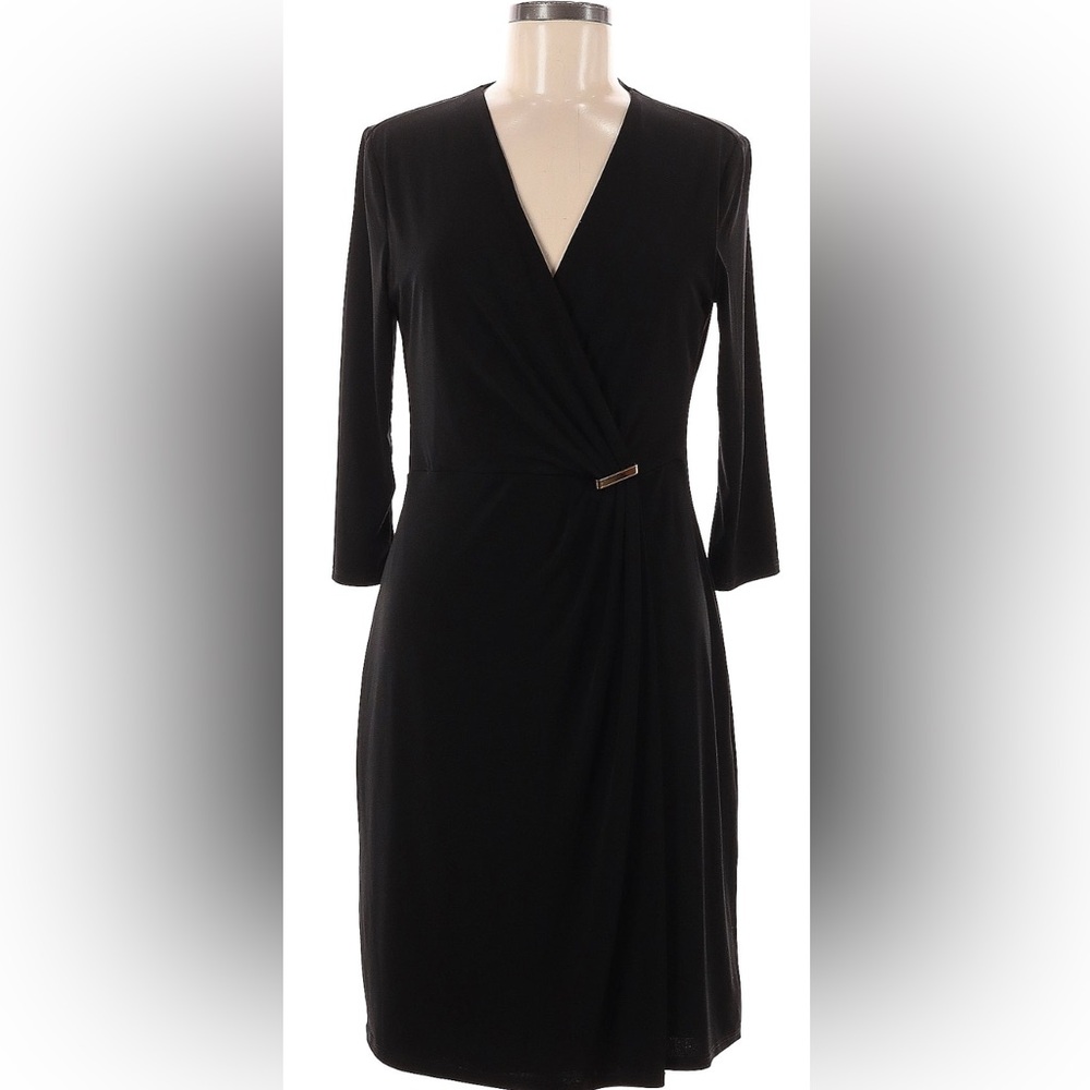 Esprit Black Dress V-Neck